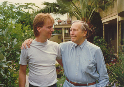 David Manners and John Norris, July 1987