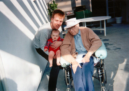 John Norris, Mary Norris and David Manners, 1996